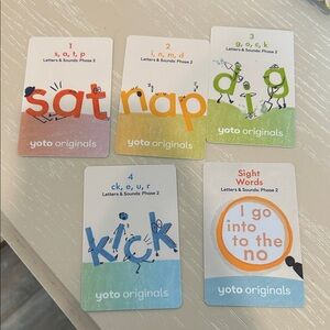 Yoto Originals Learning Cards - Multicolor